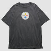 Pittsburgh Steelers Reebok 2000s T-shirt Charcoal Vintage - Fanatics