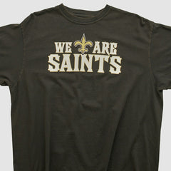 New Orleans Saints Reebok 2000s T-shirt Black Vintage - Fanatics