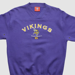 Minnesota Vikings NFL 2000s Pullover Sweatshirt Purple Vintage - Fanatics