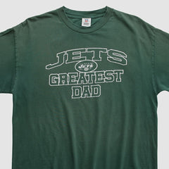 New York Jets NFL 2010s T-shirt Green Vintage - Fanatics