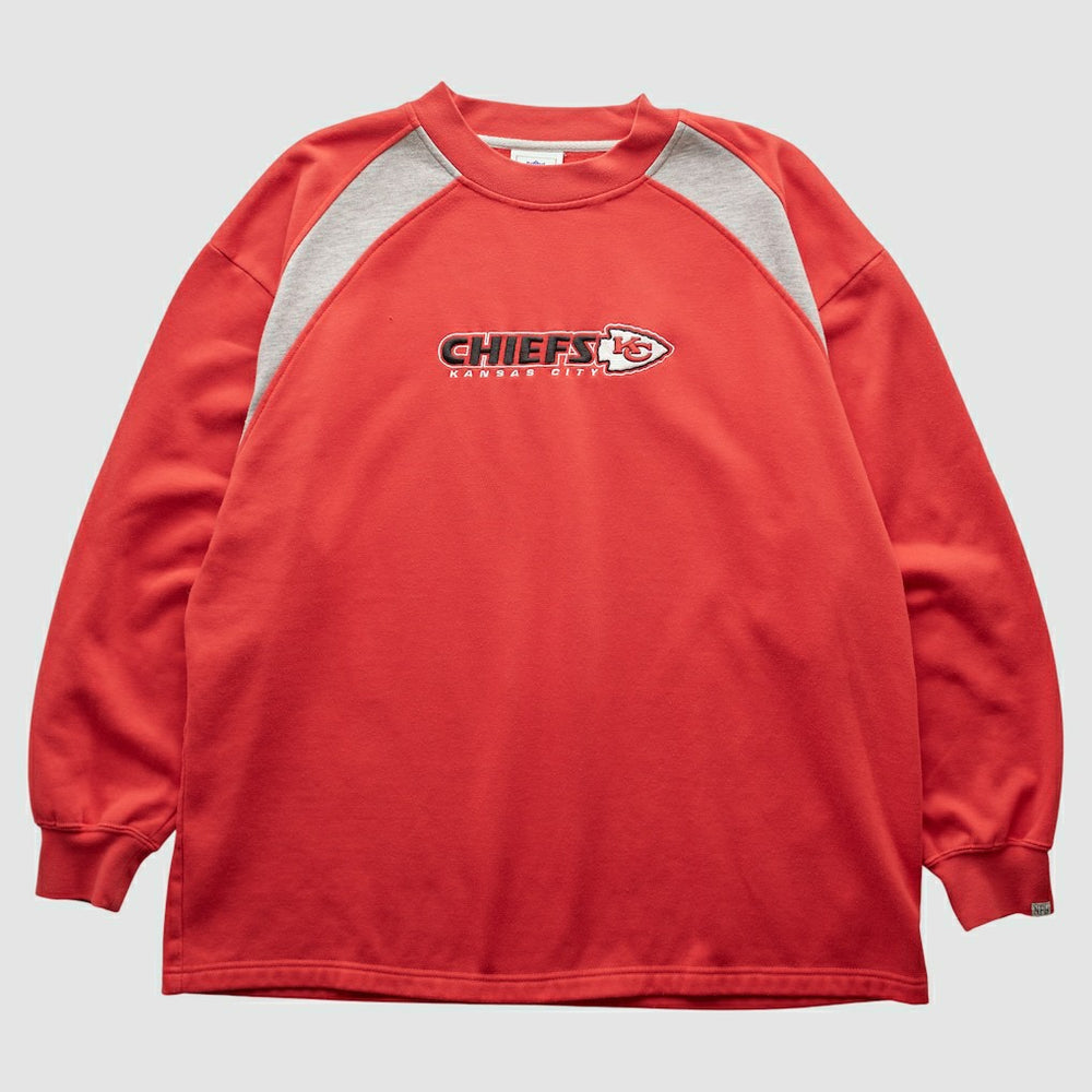 Kansas City Chiefs NFL 2000s Pullover Sweatshirt Red Vintage - Fanatics