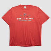 Atlanta Falcons NFL 2000s T-shirt Red Vintage - Fanatics