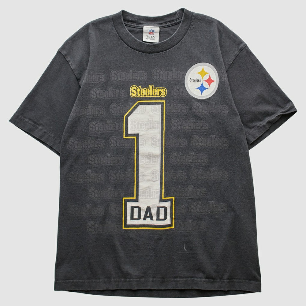 Pittsburgh Steelers NFL 2010s T-shirt Black Vintage - Fanatics