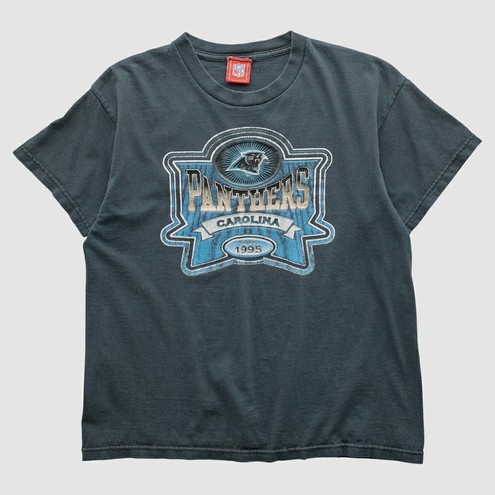Carolina Panthers NFL 2000s T-shirt Navy Vintage - Fanatics