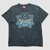 Carolina Panthers NFL 2000s T-shirt Navy Vintage - Fanatics