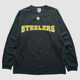 Pittsburgh Steelers NFL 2000s Long Sleeve T-shirt Black Vintage - Fanatics