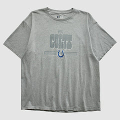 Indianapolis Colts NFL 2010s T-shirt Heather Gray Vintage - Fanatics