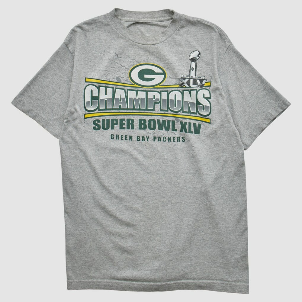 Green Bay Packers 2011 T-shirt Heather Gray Vintage - Fanatics