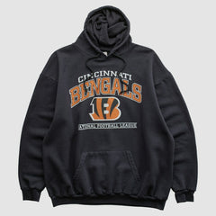 Cincinnati Bengals NFL 2010s Hooded Pullover Sweatshirt Black Vintage - Fanatics