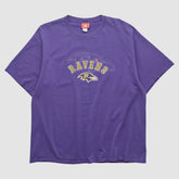 Baltimore Ravens NFL 2000s T-shirt Purple Vintage - Fanatics