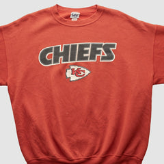 Kansas City Chiefs Lee Sport 2000s Pullover Sweatshirt Red Vintage - Fanatics