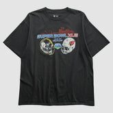 Superbowl XLIII NFL 2009 T-shirt Black Vintage - Fanatics