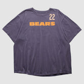 Chicago Bears Reebok 2000s T-shirt Purple Vintage - Fanatics
