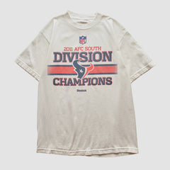 Houston Texans Reebok 2011 T-shirt White Vintage - Fanatics