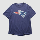 New England Patriots NFL 2000s T-shirt Navy Vintage - Fanatics