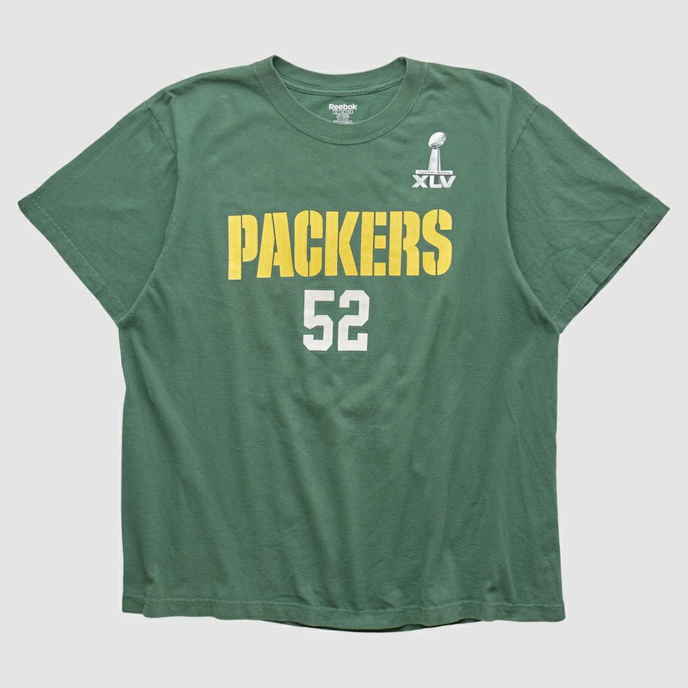 Green Bay Packers Reebok 2011 T-shirt Green Vintage - Fanatics
