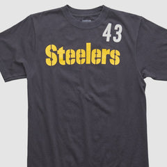 Pittsburgh Steelers Reebok 2000s T-shirt Black Vintage - Fanatics