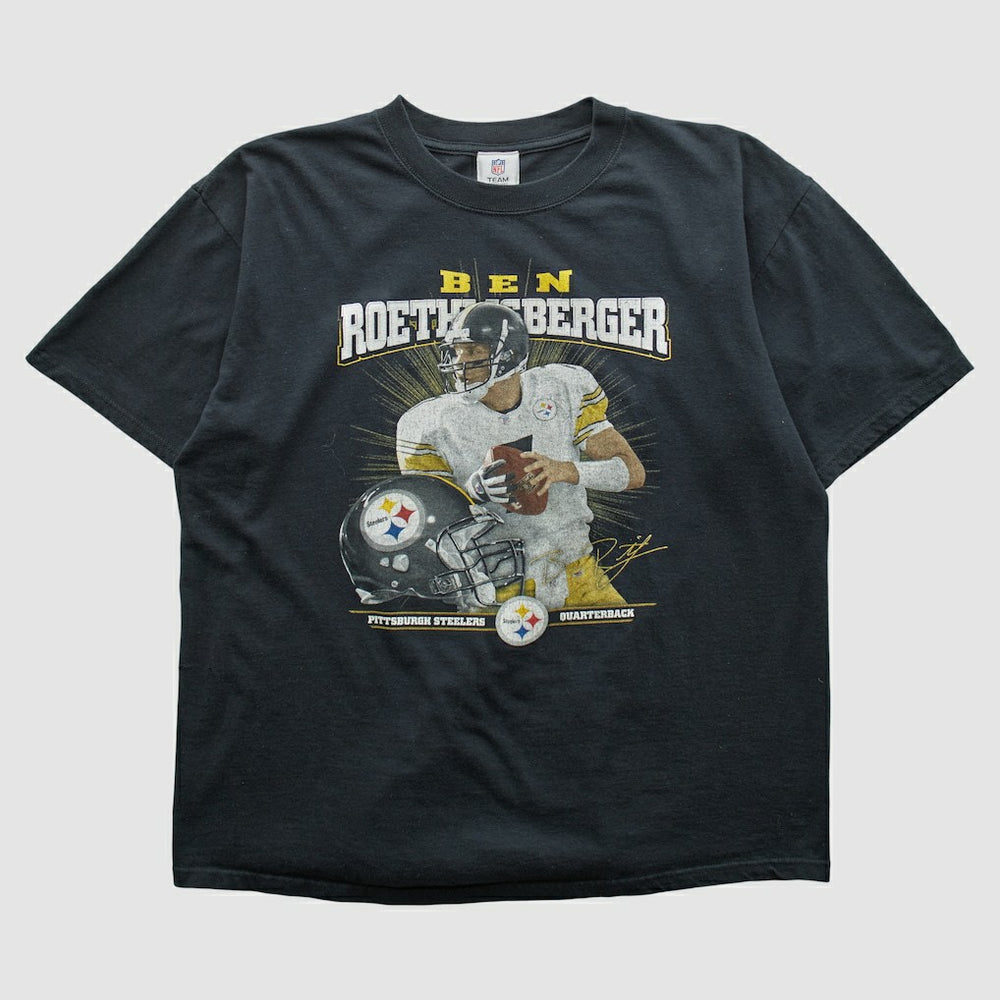 Pittsburgh Steelers NFL 2010s T-shirt Black Vintage - Fanatics
