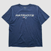 New England Patriots NFL 2010s T-shirt Navy Vintage - Fanatics