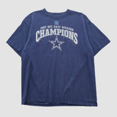Dallas Cowboys Reebok 2007 T-shirt Navy Vintage - Fanatics