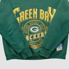 Green Bay Packers Nutmeg Mills 90s Sweatshirt Green Vintage - Fanatics