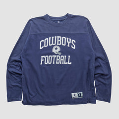 Dallas Cowboys Cowboys Authentic Apparel 2000s Long Sleeve T-shirt Navy Vintage - Fanatics