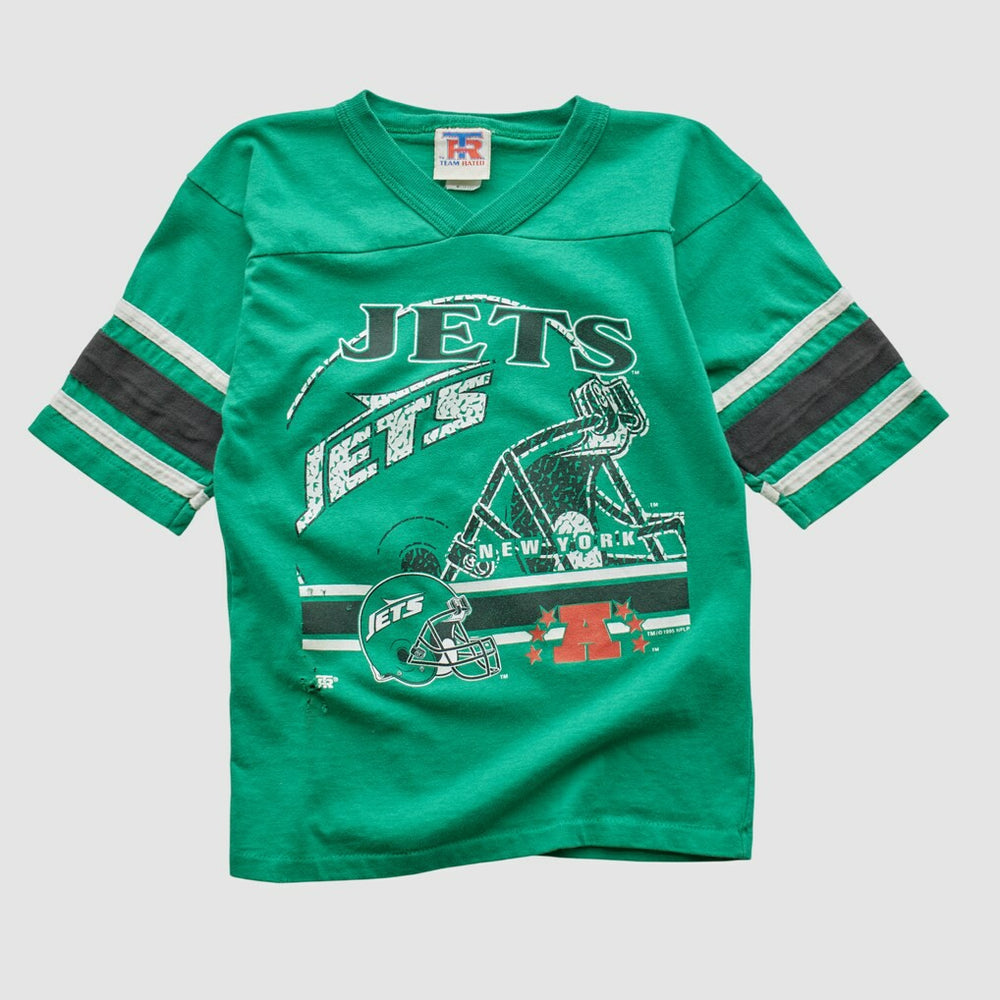 New York Jets Team Rated 90s T-shirt Green Vintage - Fanatics