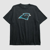 Carolina Panthers Reebok 2000s T-shirt Black Vintage - Fanatics