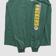 Green Bay Packers NFL 2000s Long Sleeve T-shirt Green Vintage - Fanatics