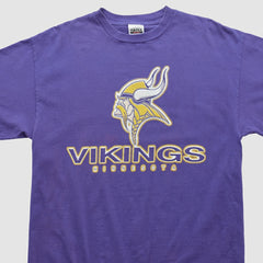 Minnesota Vikings Tultex 90s T-shirt Purple Vintage - Fanatics