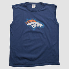 Denver Broncos NFL 2000s Tank Navy Vintage - Fanatics