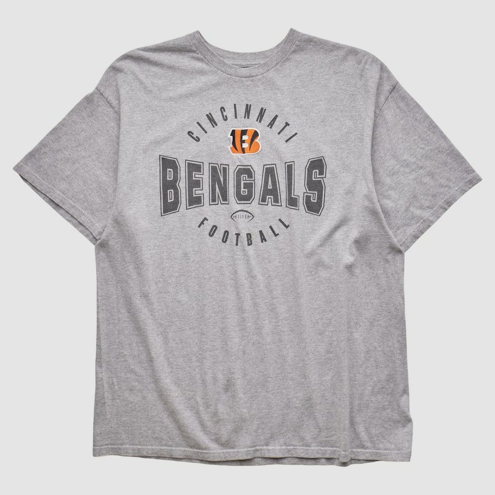 Cincinnati Bengals NFL 2000s T-shirt Heather Gray Vintage - Fanatics