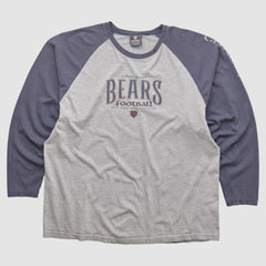 Chicago Bears NFL 2000s Long Sleeve T-shirt Heather Gray Vintage - Fanatics