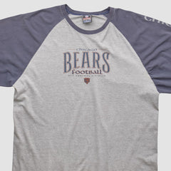 Chicago Bears NFL 2000s Long Sleeve T-shirt Heather Gray Vintage - Fanatics