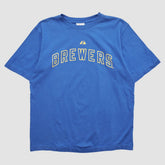 Milwaukee Brewers Majestic 2000s T-shirt Near Me