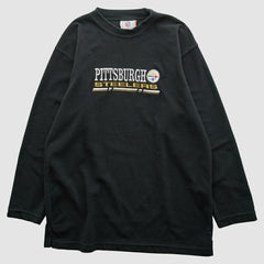 Pittsburgh Steelers NFL 2000s Pullover Sweatshirt Black Vintage - Fanatics