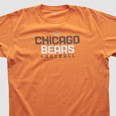 Chicago Bears Reebok 2000s Long Sleeve T-shirt Orange Vintage - Fanatics