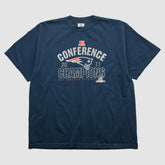 New England Patriots NFL 2011 T-shirt Navy Vintage - Fanatics