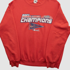 St. Louis Cardinals Lee Apparel 2004 Pullover Sweatshirt Clearance