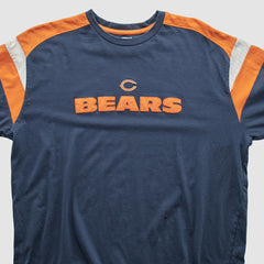 Chicago Bears NFL 2000s Long Sleeve T-shirt Navy Vintage - Fanatics