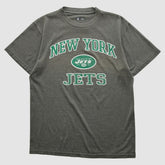New York Jets NFL 2010s T-shirt Dark Heather Gray Vintage - Fanatics