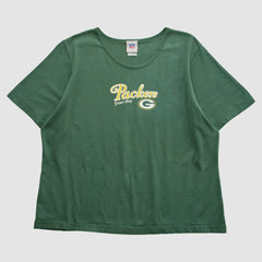 Green Bay Packers NFL 2000s T-shirt Green Vintage - Fanatics