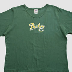 Green Bay Packers NFL 2000s T-shirt Green Vintage - Fanatics