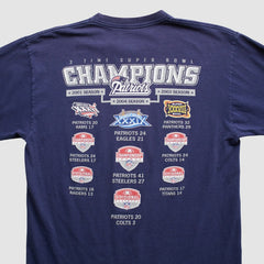 New England Patriots Reebok 2000s Long Sleeve T-shirt Navy Vintage - Fanatics