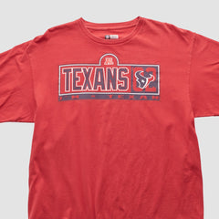 Houston Texans NFL 2000s Long Sleeve T-shirt Red Vintage - Fanatics