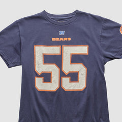 Chicago Bears NFL 2000s T-shirt Navy Vintage - Fanatics