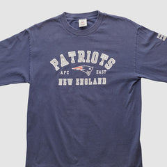 New England Patriots NFL 2010s Long Sleeve T-shirt Navy Vintage - Fanatics