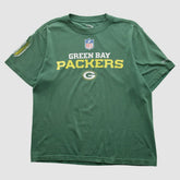Green Bay Packers Reebok 2000s T-shirt Green Vintage - Fanatics
