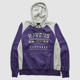 Baltimore Ravens NFL 2010s Hooded Pullover Sweatshirt Purple Vintage - Fanatics