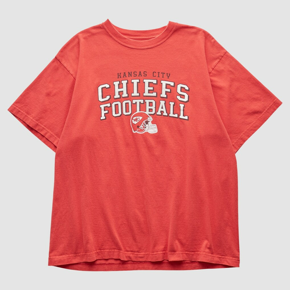 Kansas City Chiefs Reebok 2000s T-shirt Red Vintage - Fanatics